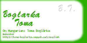 boglarka toma business card